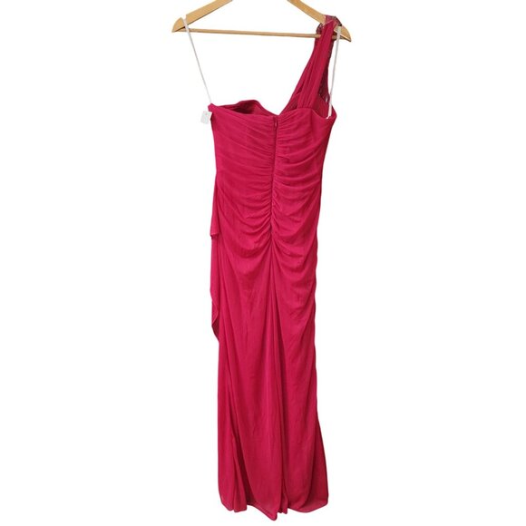 Womens DJ-Jaz One-Shoulder Gown With Embellished Strap Size 6 - Picture 3 of 6